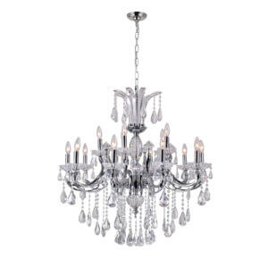CWI LIGHTING GLORIOUS 15-LIGHT CHANDELIER 2024P35C-15 orilla
