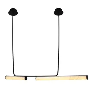 YOUNG LIGHTING LED LINEAR CHANDELIER 3000K SAND BLACK2082C2 calgary