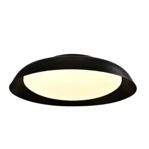 YOUNG LIGHTING LED FLUSH MOUNT MATTE BLACK 3000K 2100FM-BK brampton