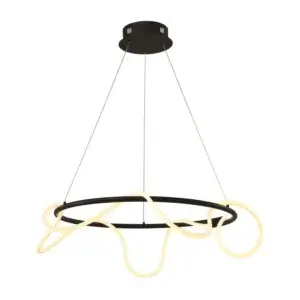 YOUNG LIGHTING LED CHANDELIER 3000K SAND BLACK 2110C-S ottawa