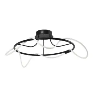 YOUNG LIGHTING LED FLUSH MOUNT SAND BLACK 3000K 2110FM quebec city
