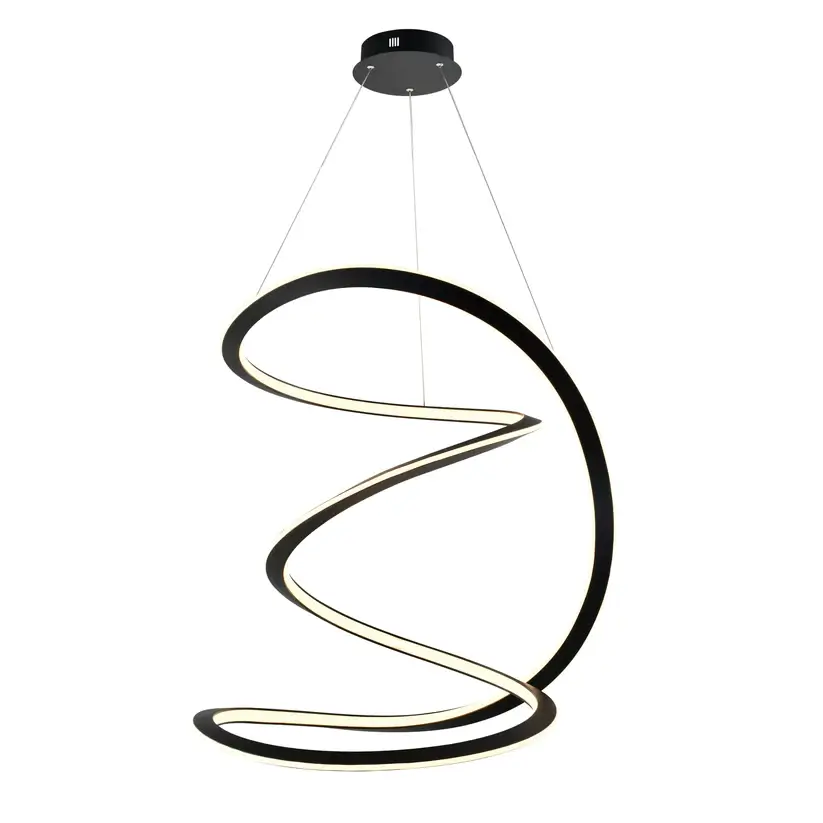 YOUNG LIGHTING LED CHANDELIER 3000K SAND BLACK 2114C-L kleinburg