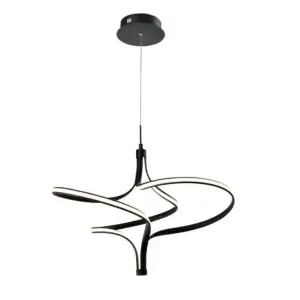 YOUNG LIGHTING LED CHANDELIER 3000K SAND BLACK 2115C vaughan