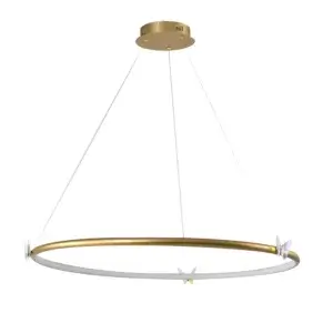 YOUNG LIGHTING LED CHANDELIER 3000K SATIN GOLD 2119C collingwood