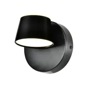 YOUNG LIGHTING WALL SCONCE MATTE BLACK 2122WL niagara