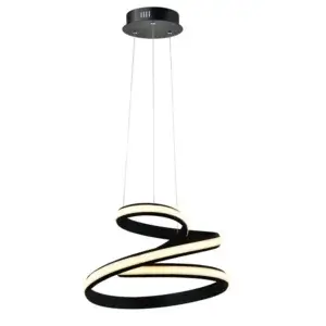 YOUNG LIGHTING LED PENDANT 3000K 2123C-BK godridge