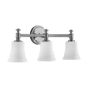 Quorum 3LT SATIN OPAL VANITY -CH 5122-3-14