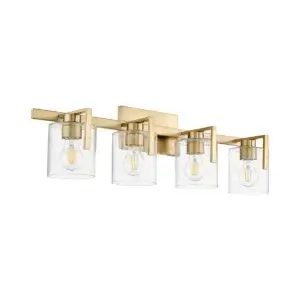 Quorum 4LT CLR/SEED VANITY - AGB 5190-4-80