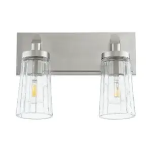 Quorum 2LT FLUTED VANITY - STN 5201-2-65