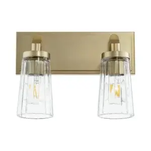 Quorum 2LT FLUTED VANITY - AGB 5201-2-80