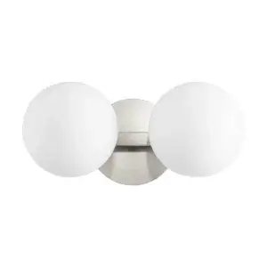 Quorum 2LT GLOBE VANITY - STN 539-2-65