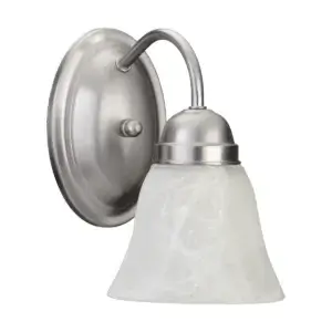 Quorum 1LT FAUX ALAB WL MNT -STN 5403-1-65