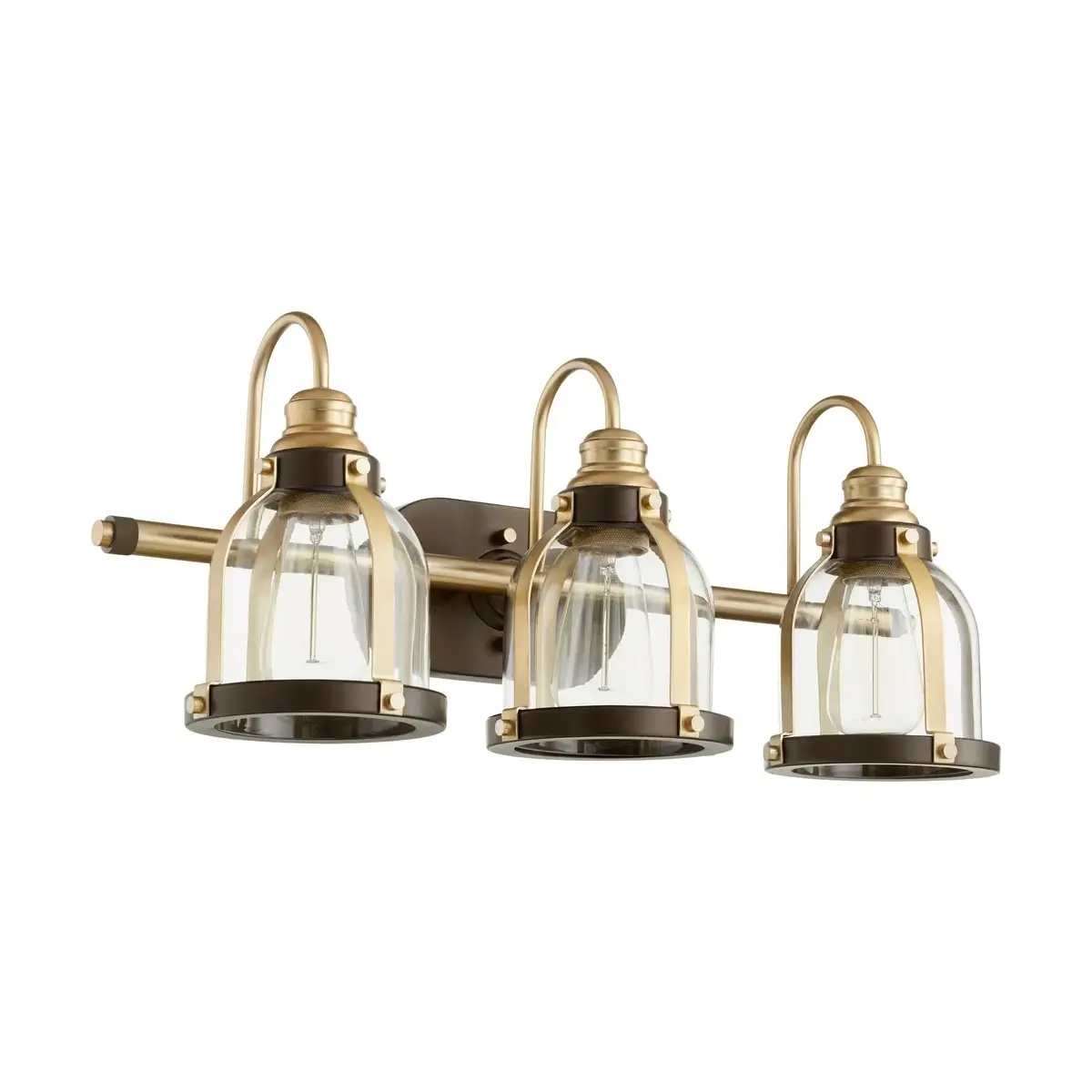 Quorum 3LT BANDED DOME - AGB/OB 586-3-8086