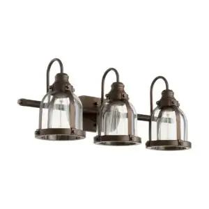 Quorum 3LT BANDED DOME VNTY - OB 586-3-86