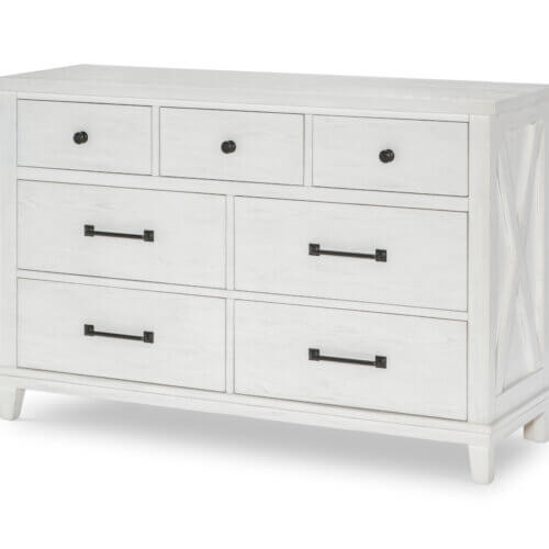 LEGACY CLASSIC KIDS FLATIRON-WHITE DRESSER 1861-1100 burlington
