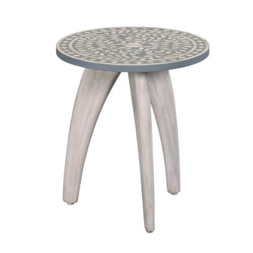 HAMMARY BLOSSOM INLAY ACCENT TABLE 090-1086 kitchener