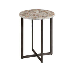 HAMMARY RAINBOW ONYX ACCENT TABLE 090-1190 montreal