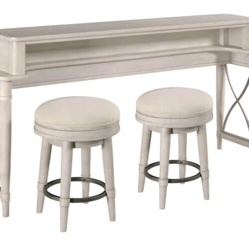 HAMMARY DOMAINE COUNTER CONSOLE W/2 STOOLS 181-587 orilla