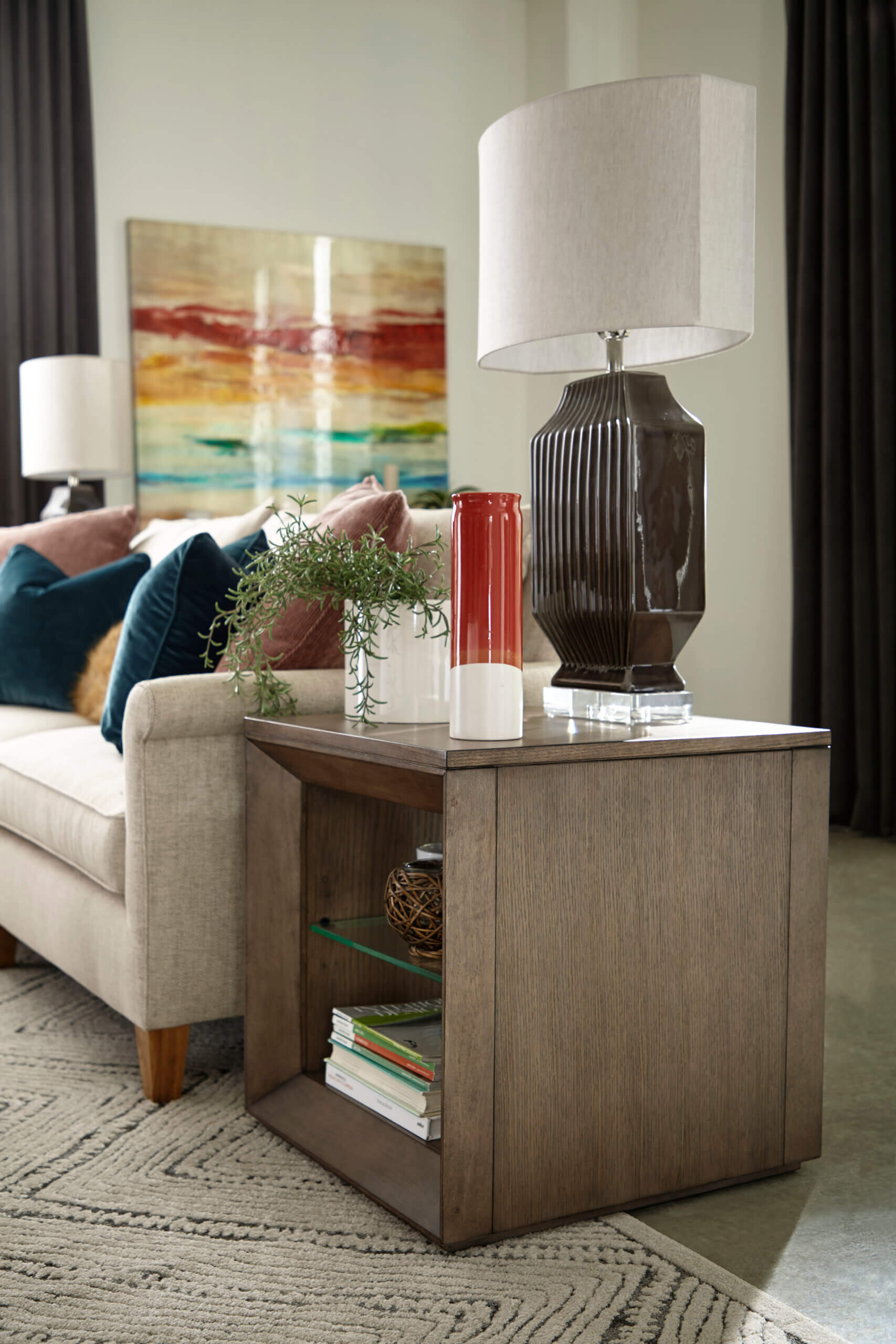 HAMMARY PAULSON RECTANGULAR END TABLE 087-915 richmond hill