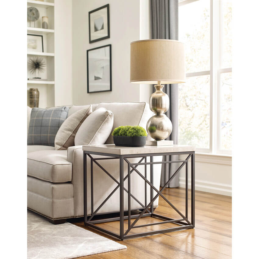 HAMMARY VONNE RECTANGULAR END TABLE 072-915 vancouver