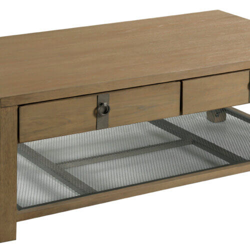 HAMMARY MAYA RECTANGULAR DRAWER COFFEE TABLE 070-910 fredericton