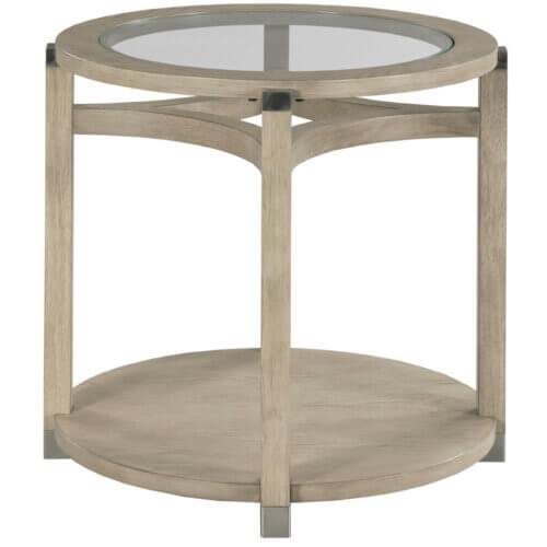 HAMMARY SOLSTICE ROUND END TABLE 086-918 newmarket