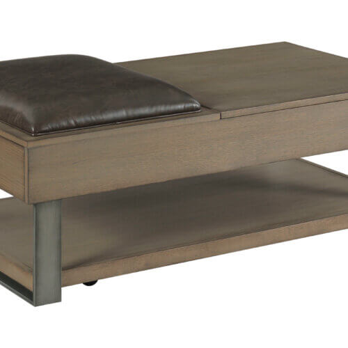 HAMMARY LIFT TOP STORAGE COFFEE OTTOMAN TABLE 093-910 caledon