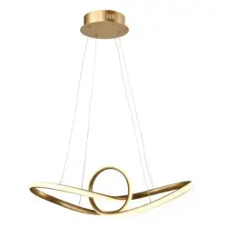 YOUNG LIGHTINHG 26w LED chandelier 3000K gold 2124C alliston