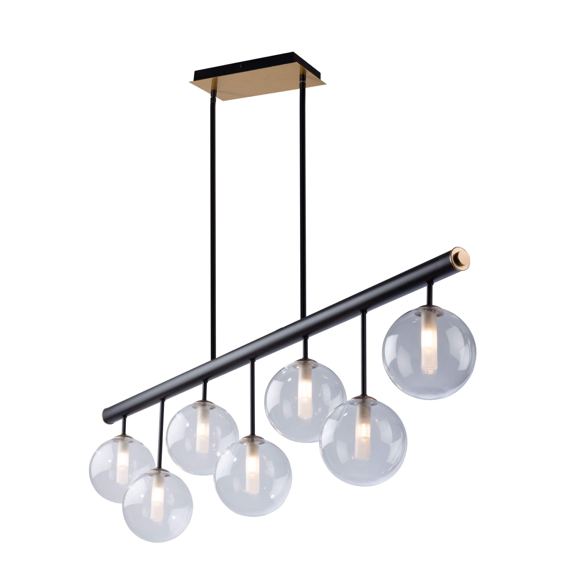 ARTCRAFT AURELIA 7 LIGHT ISLAND AC11767VB barrie