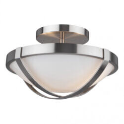 ARTCRAFT CARA 2 LIGHT FLUSH MOUNT AC11703BN laval