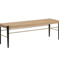SUNPAN Bondi Bench Black 108780 montreal