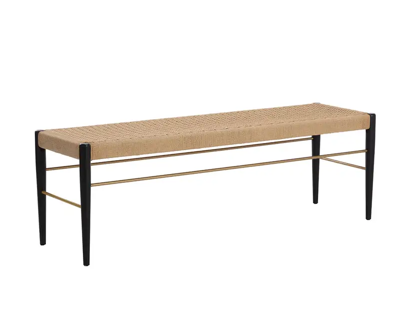 SUNPAN Bondi Bench Black 108780 montreal