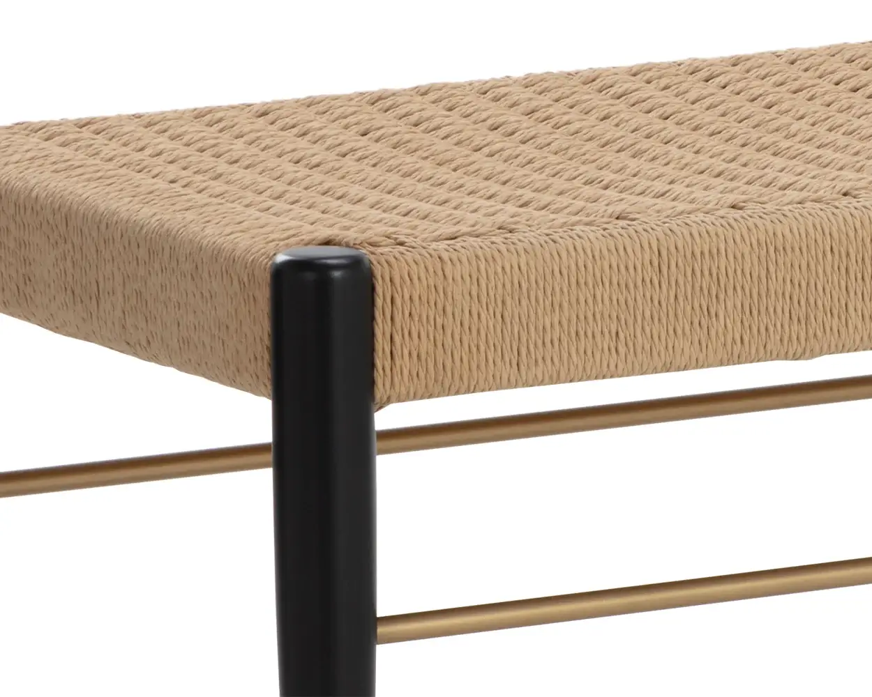 SUNPAN Bondi Bench Black 108780 montreal