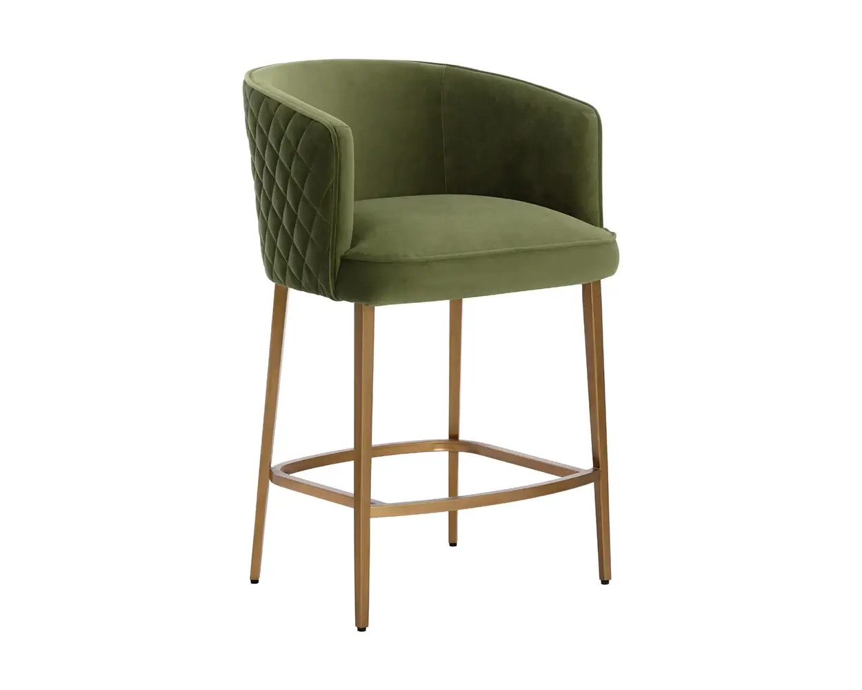 SUNPAN Cornella Counter Stool Meg Olive 109863 collingwood