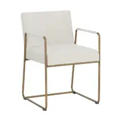 SUNPAN Balford Dining Armchair Ivory 110064 toronto