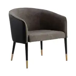 SUNPAN Asher Lounge Chair Sparrow Grey 109360 caledon