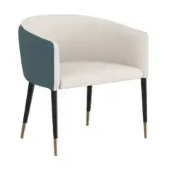 SUNPAN Asher Lounge Chair Mina Ivory 110586 kleinburg