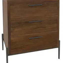 HEKMAN THREE DRAWER NIGHT STAND BEDFORD 26063 bracebridge