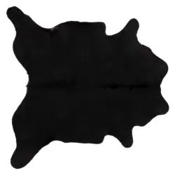 SUNPAN Nepal Black Cowhide Rug 106324 ottawa