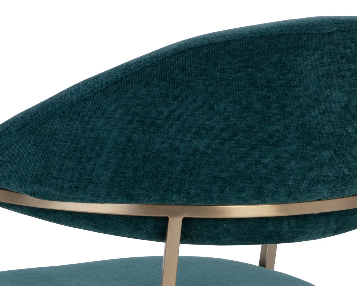 SUNPAN Bexley Swivel Dining Chair Danny Teal 109047 toronto