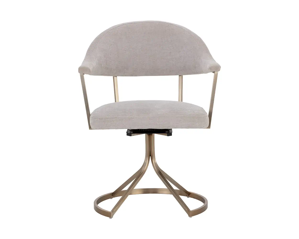 SUNPAN Bexley Swivel Dining Chair Light Grey 109048 mississauga