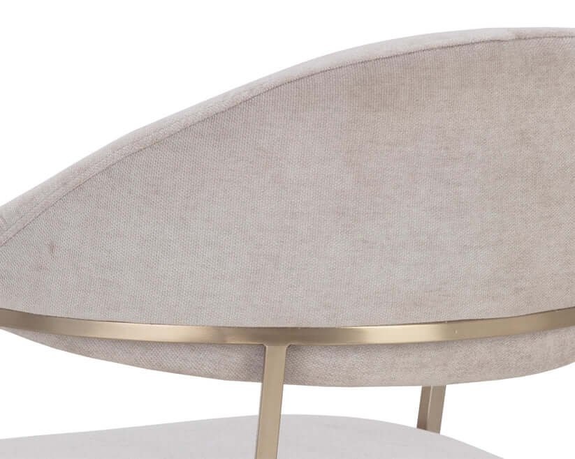 SUNPAN Bexley Swivel Dining Chair Light Grey 109048 mississauga