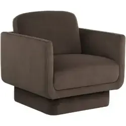 SUNPAN Everton Lounge Chair Meg Dark Brown 109725 kleinburg