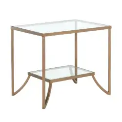 SUNPAN Kessler End Table Antique Gold 110247 toronto