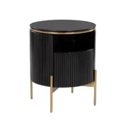 SUNPAN Paloma End Table Black 110398 brampton
