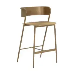 SUNPAN Keanu Counter Stool Gold 110612 woodbridge
