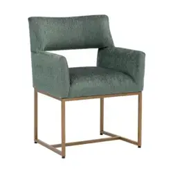 SUNPAN Greco Dining Armchair Aura Teal 110782 orilla