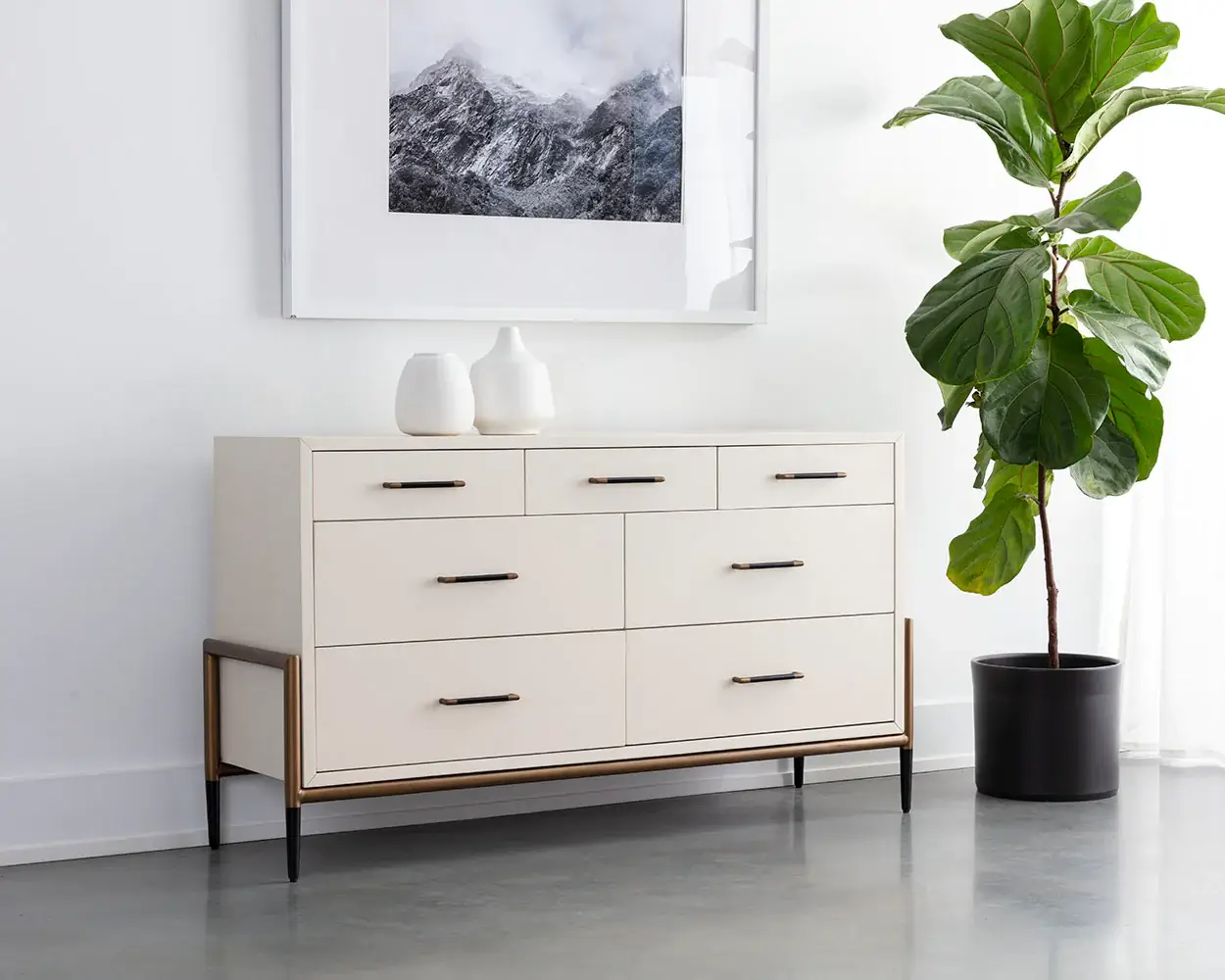 SUNPAN Weldrick Dresser Cream 110815 ottawa