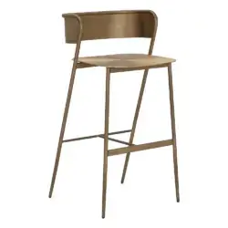 SUNPAN Keanu Barstool Gold 110938 king city