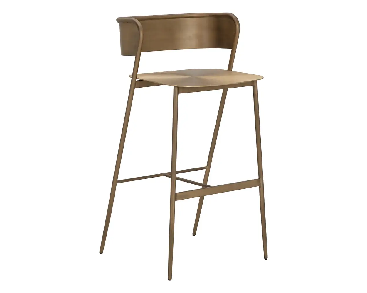 SUNPAN Keanu Barstool Gold 110938 king city